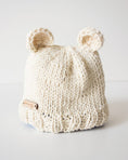 Carica l'immagine nel visualizzatore della galleria, Cappellino cotone bambini con orecchie orso
