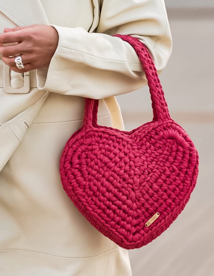borsa a cuore